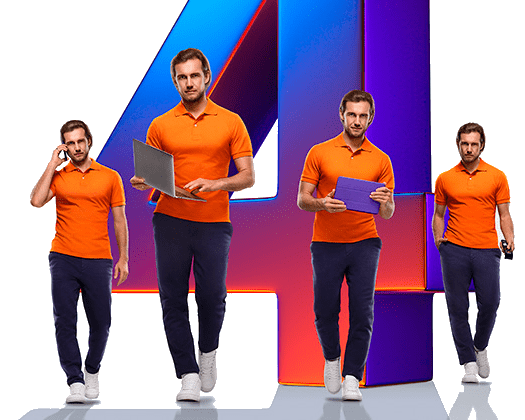 Великолепная четверка Ростелеком в&nbsp;деревня Жукова (Орловская область)